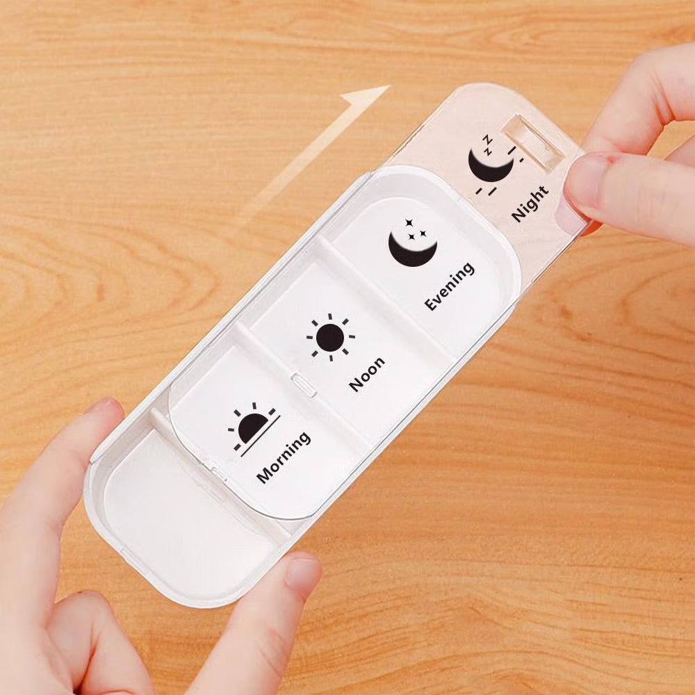 منظّم علبة الأدوية الأسبوعي لمدة 7 أيام 💊